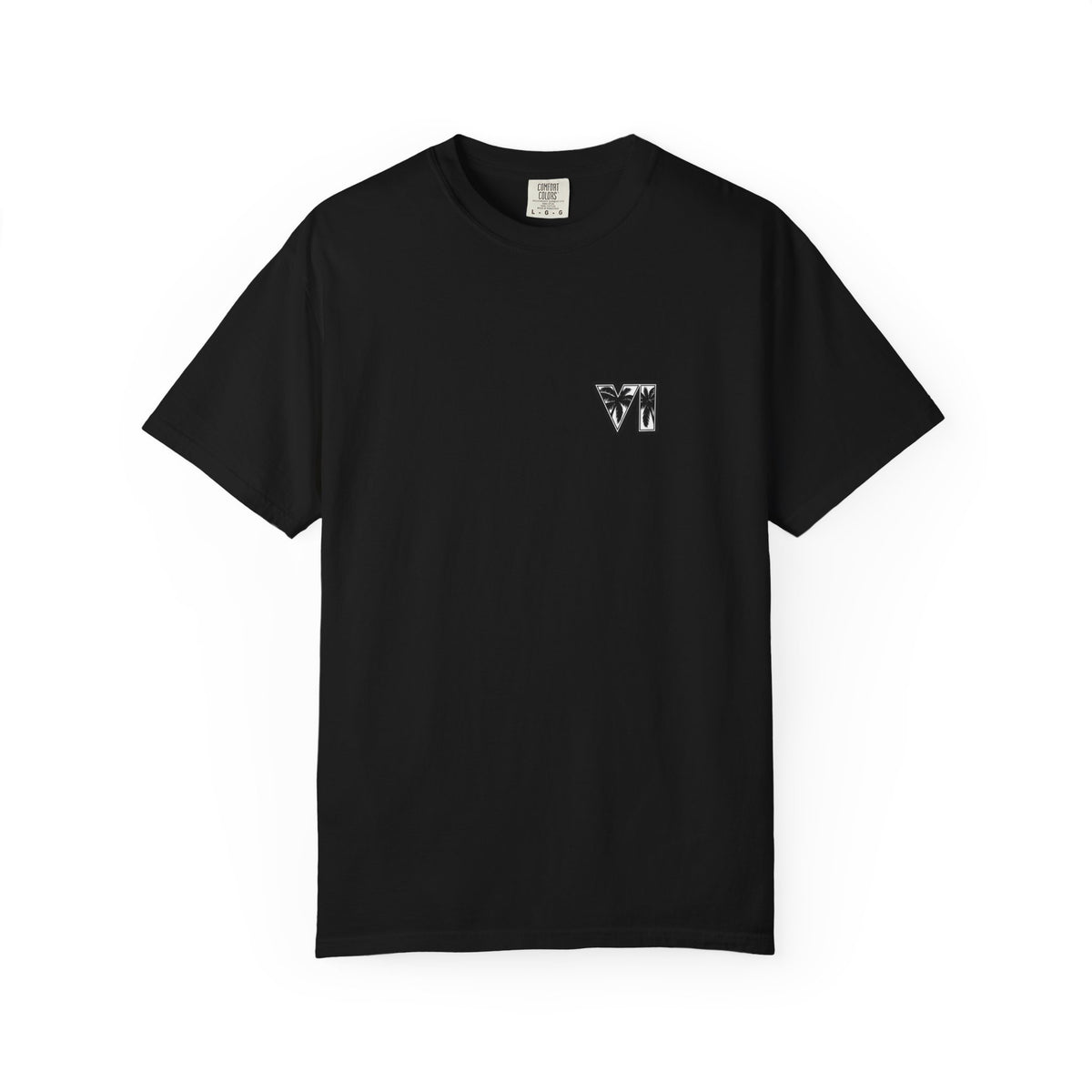 VI Action Graphic T-Shirt — Retro Movie Poster Design